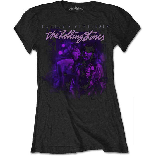 The Rolling Stones Ladies T-Shirt: Mick & Keith Together T-Shirt