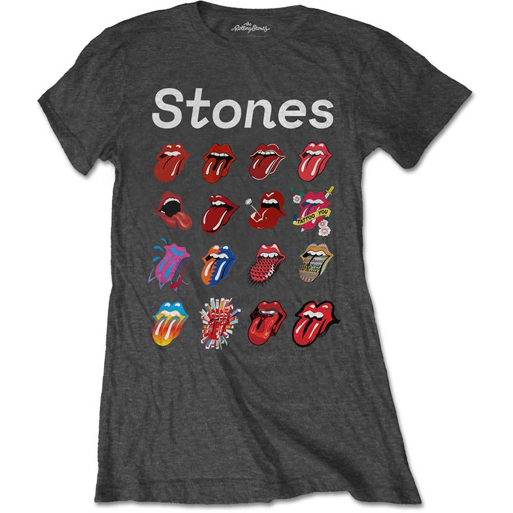The Rolling Stones Ladies T-Shirt: No Filter Evolution T-Shirt