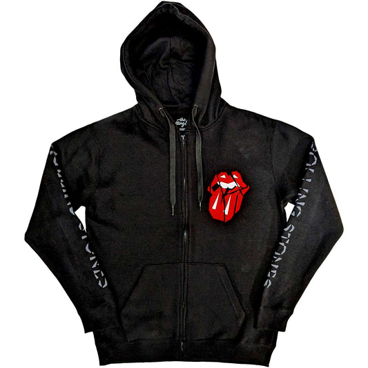 Een foto van een Zipped Hoodie van The Rolling Stones.