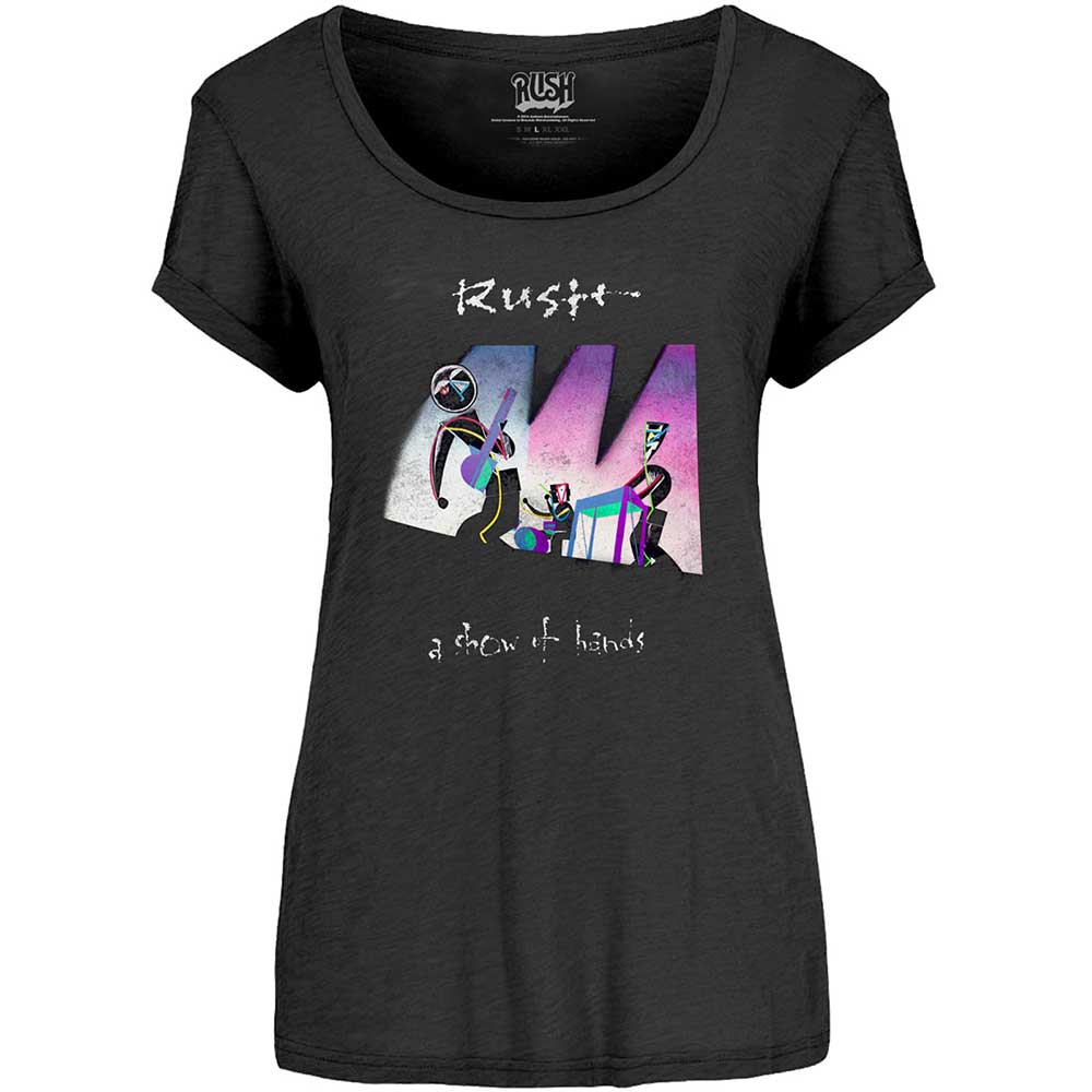 Rush Ladies T-Shirt: Show of Hands T-Shirt