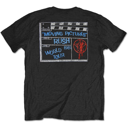 Rush Unisex T-Shirt: 1981 Tour (Back Print) T-Shirt