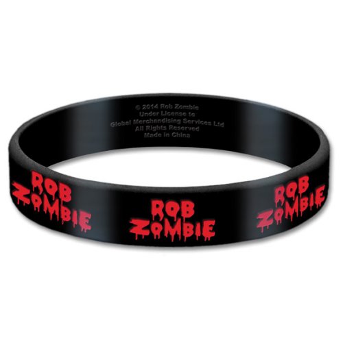 Rob Zombie Gummy Wristband: Logo Polsband