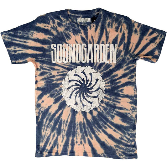 Soundgarden Unisex T-Shirt: Logo Swirl (Wash Collection) T-Shirt
