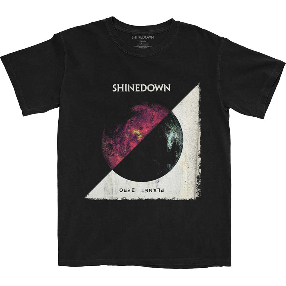 Shinedown Unisex T-Shirt: Planet Zero Album T-Shirt