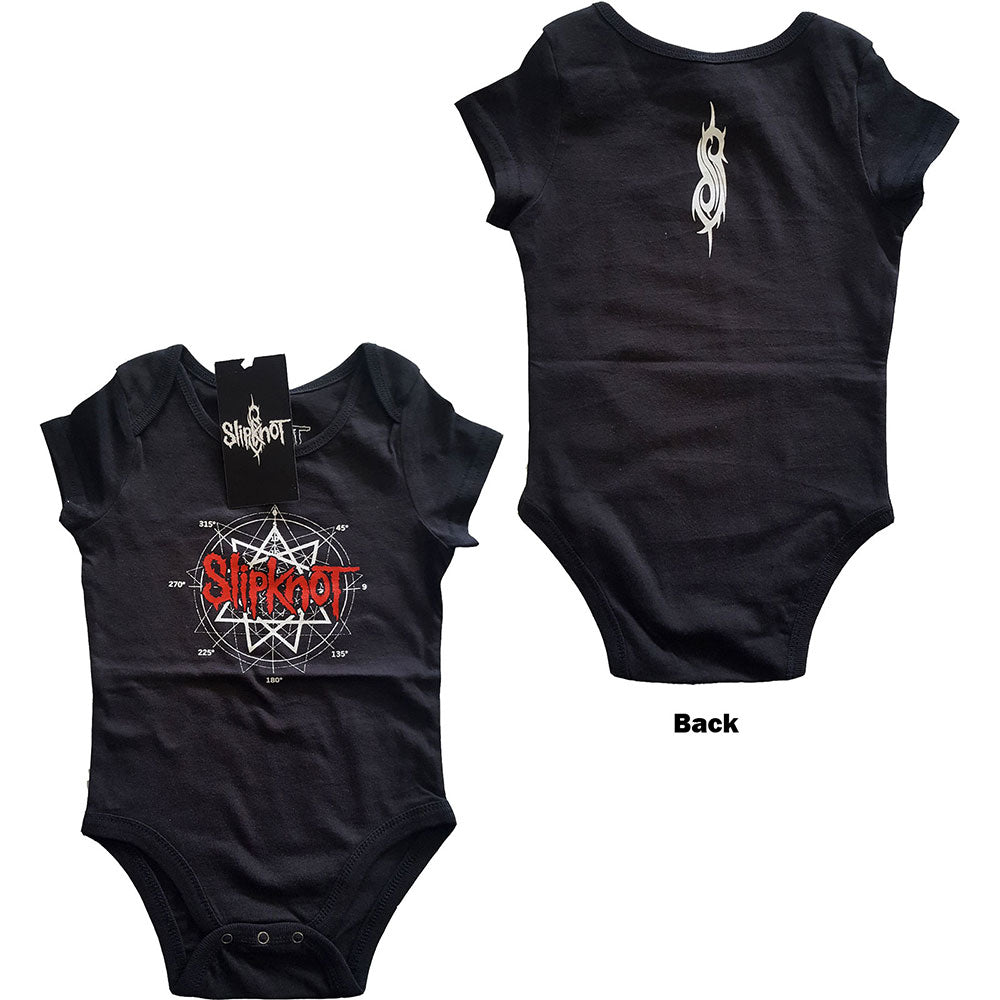 Slipknot Kids Baby Grow: Star Logo (Back Print) Babypakje