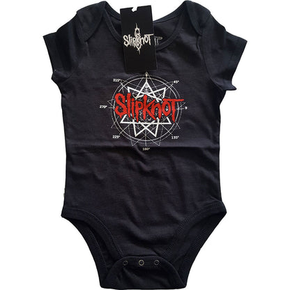 Slipknot Kids Baby Grow: Star Logo (Back Print) Babypakje