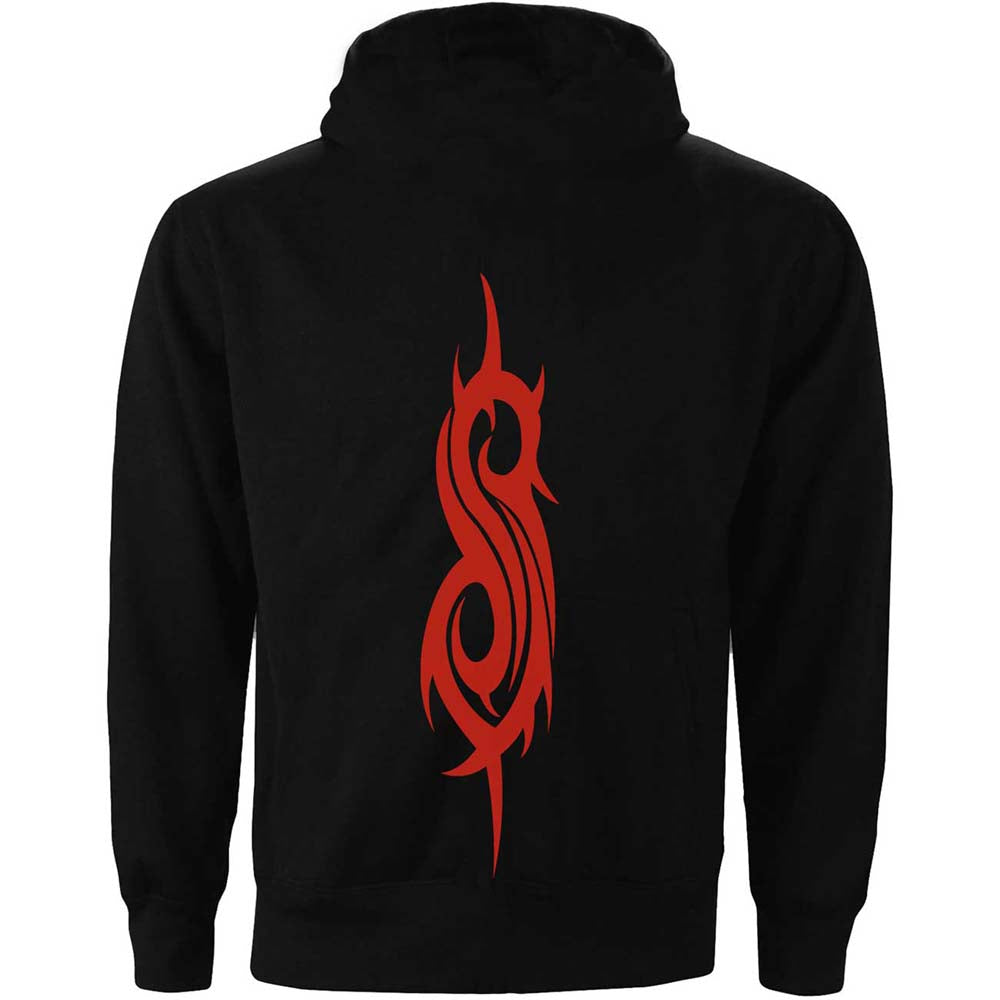 Slipknot Unisex Pullover Hoodie: Splatter (Back Print) Trui met capuchon