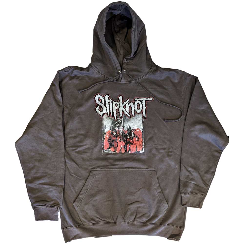 Slipknot Unisex Pullover Hoodie: Self-Titled (Back Print) Trui met capuchon