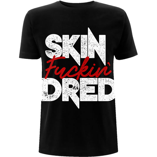 Skindred Unisex T-Shirt: Skin Funkin' Dred T-Shirt