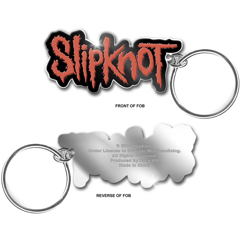 Slipknot Keychain: Logo (Enamel In-fill) Sleutelhanger