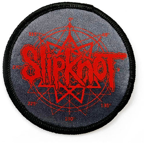 Slipknot Standard Patch: Logo & Nonagram Standaard patch