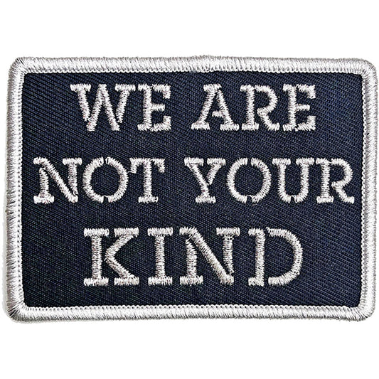 Slipknot Standard Patch: We Are Not Your Kind Stencil Standaard patch