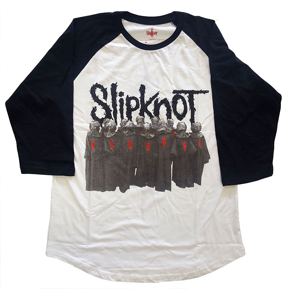 Slipknot Unisex Raglan T-Shirt: Choir (Back Print) Raglan T-Shirt