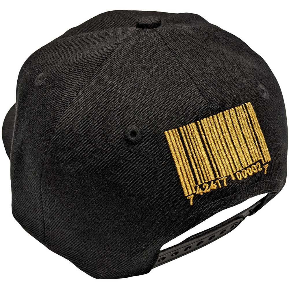 Slipknot Unisex Snapback Cap: Barcode (Back Print) Snapback-pet