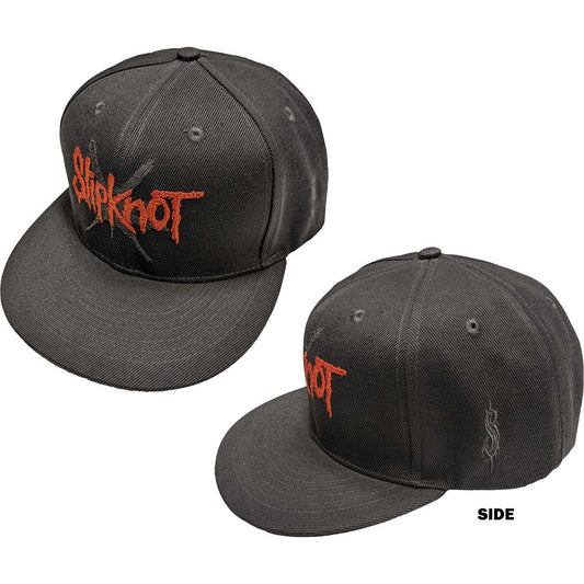 Slipknot Unisex Snapback Cap: 9 Point Star (Side Print) Snapback-pet