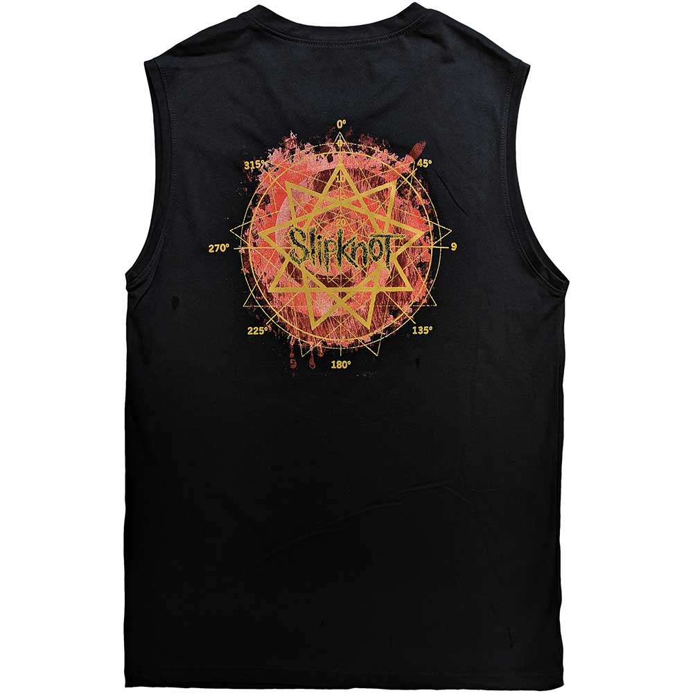 Slipknot Unisex Tank T-Shirt: Come Play Dying (Back Print) Tank T-Shirt