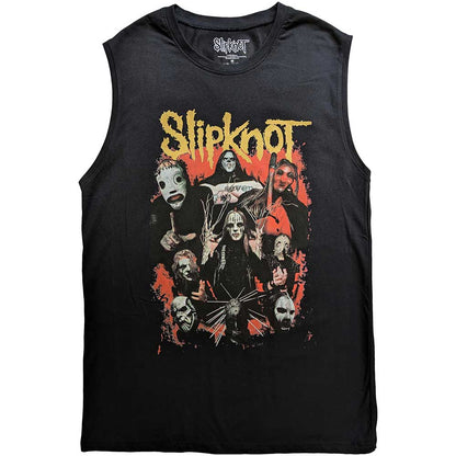 Slipknot Unisex Tank T-Shirt: Come Play Dying (Back Print) Tank T-Shirt