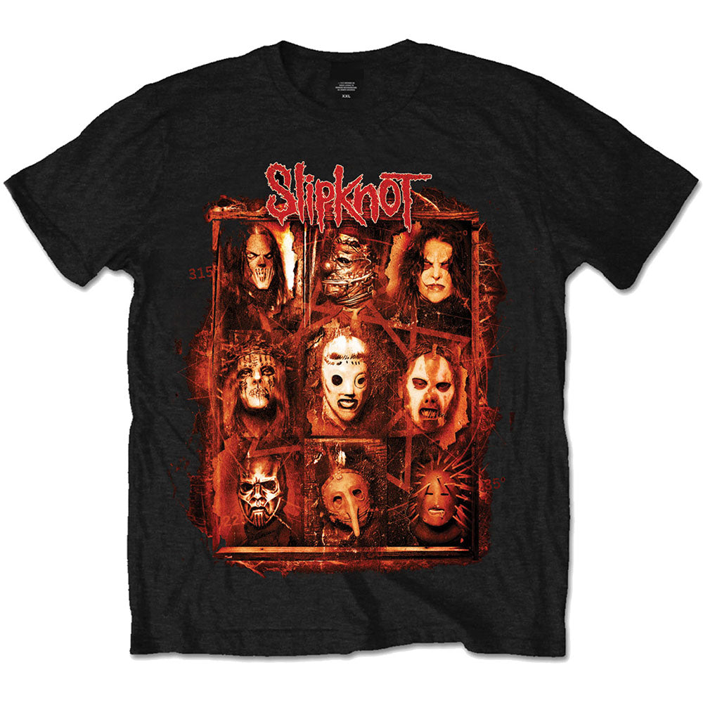 Slipknot Unisex T-Shirt: Rusty Face (Back Print) T-Shirt