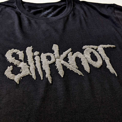 Slipknot Unisex Hi-Build T-Shirt: Logo (Back Print) Hi-Build T-Shirt