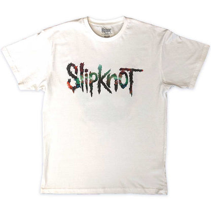 Slipknot Unisex T-Shirt: Adderall Faceback (Back Print) T-Shirt