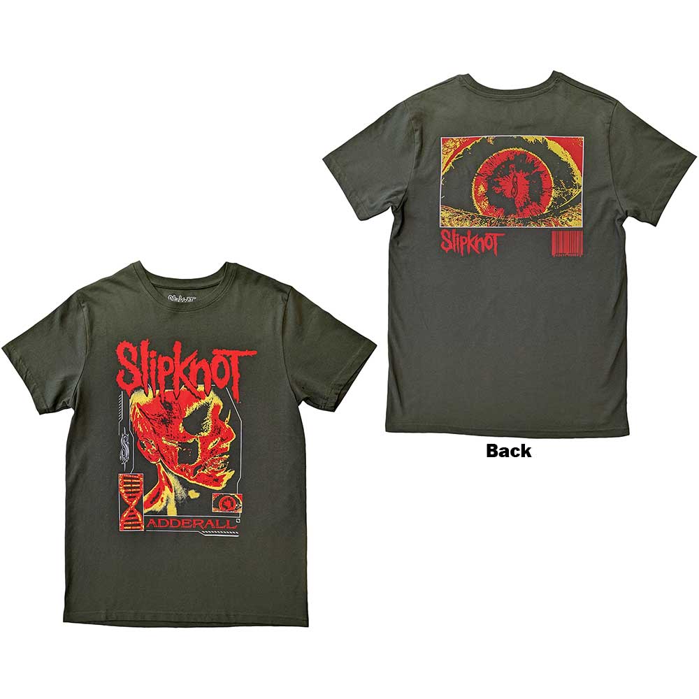 Slipknot Unisex T-Shirt: Zombie (Back Print) T-Shirt