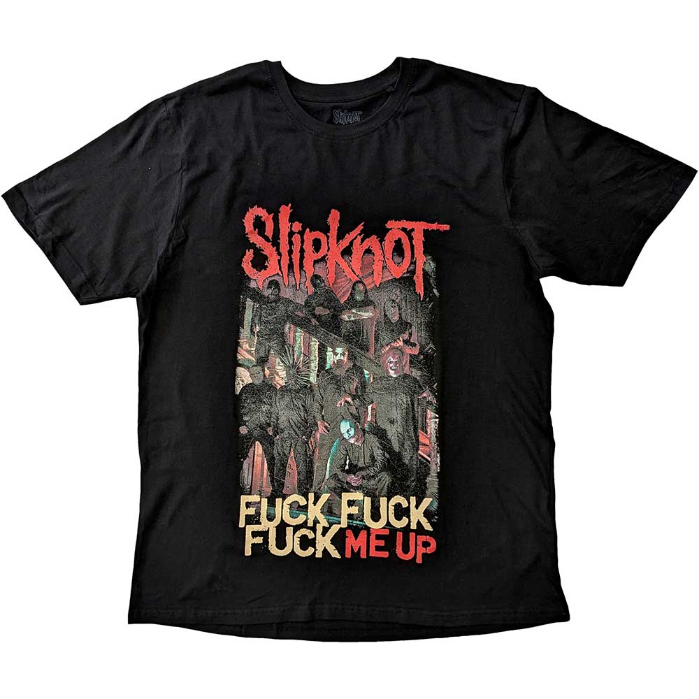 Slipknot Unisex T-Shirt: Fuck Me Up (Back Print) T-Shirt