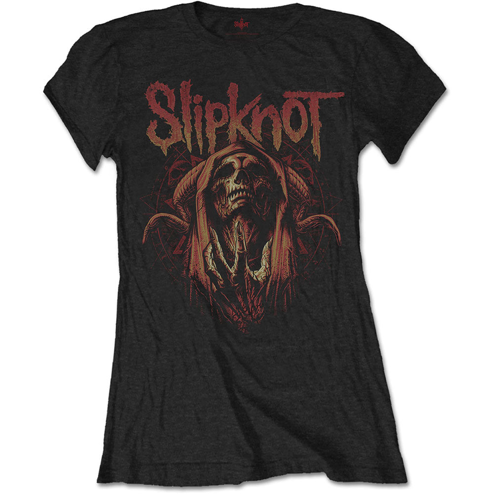 Slipknot Ladies T-Shirt: Evil Witch (Back Print) T-Shirt