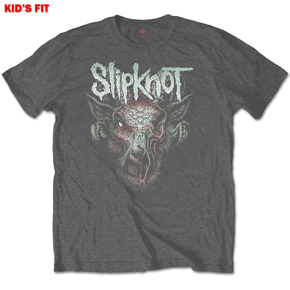 Slipknot Kids T-Shirt: Infected Goat (Back Print) T-Shirt