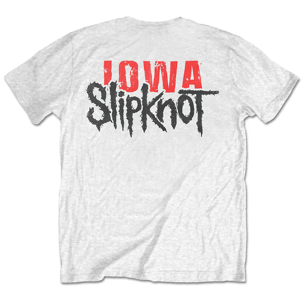 Slipknot Unisex T-Shirt: Iowa Goat Shadow (Back Print) T-Shirt