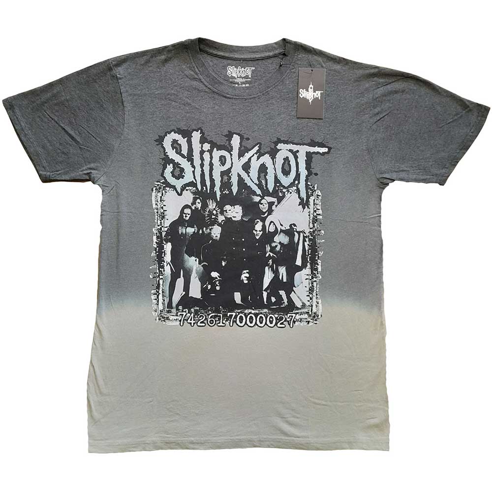 Slipknot Unisex T-Shirt: Barcode Photo (Wash Collection & Back Print) T-Shirt