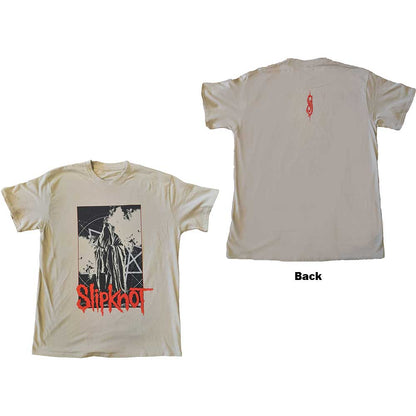 Slipknot Unisex T-Shirt: Sid Photo (Back Print) T-Shirt