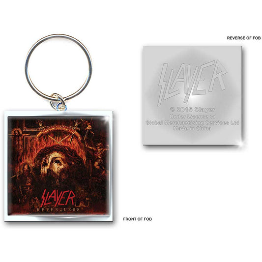 Slayer Keychain: Repentless (Photo-print) Sleutelhanger