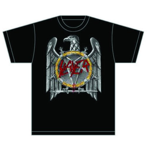 Slayer Unisex T-Shirt: Silver Eagle T-Shirt