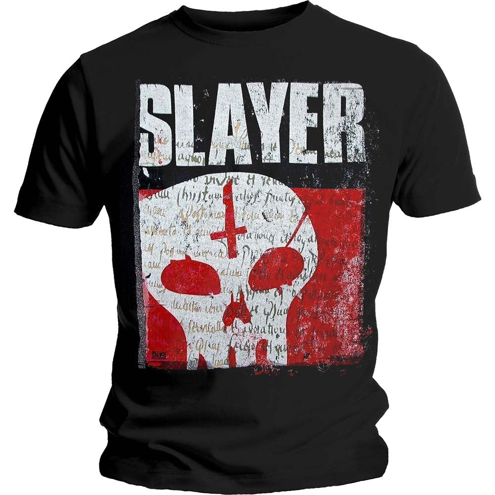 Slayer Unisex T-Shirt: Undisputed Attitude Skull T-Shirt