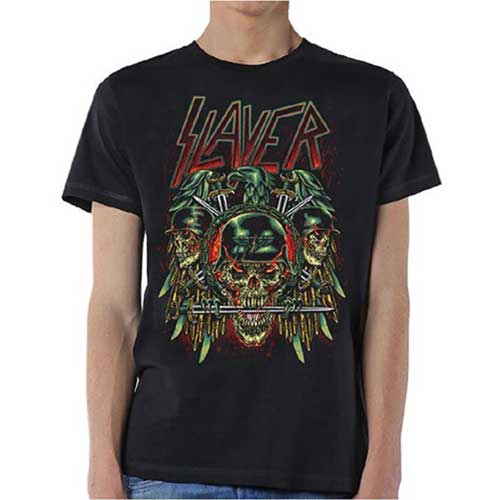 Slayer Unisex T-Shirt: Prey with Background T-Shirt