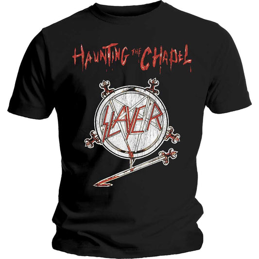 Slayer Unisex T-Shirt: Haunting the Chapel T-Shirt