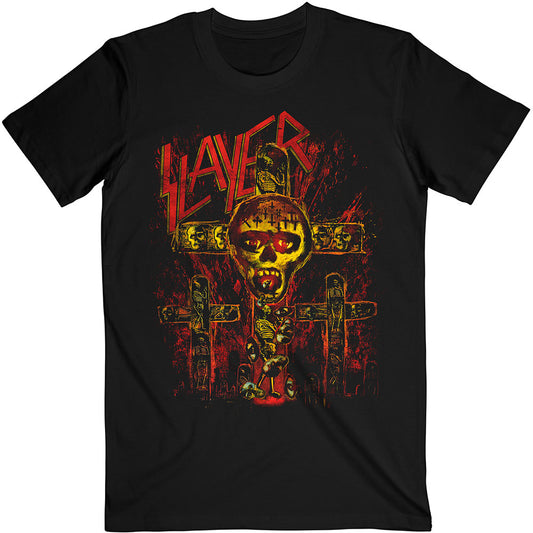 Slayer Unisex T-Shirt: SOS Crucifixion T-Shirt