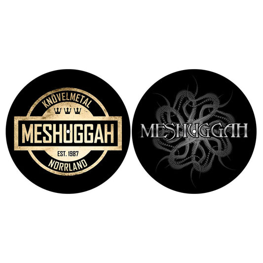 Meshuggah Turntable Slipmat Set: Crest/Spine Set draaitafel-slipmatten