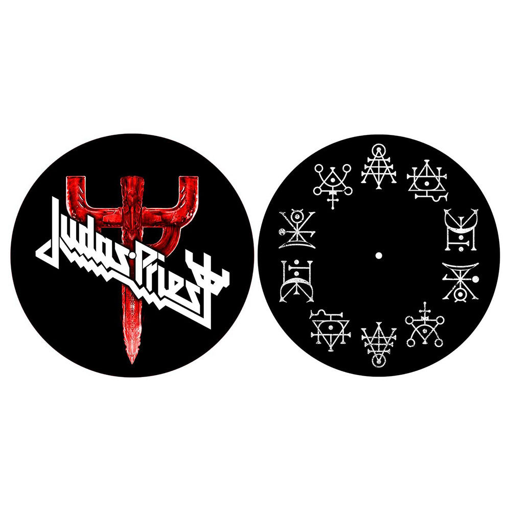 Judas Priest Turntable Slipmat Set: Firepower Set draaitafel-slipmatten