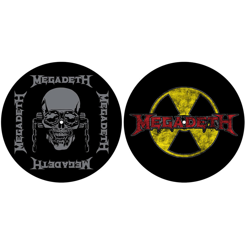 Megadeth Turntable Slipmat Set: Radioactive Set draaitafel-slipmatten