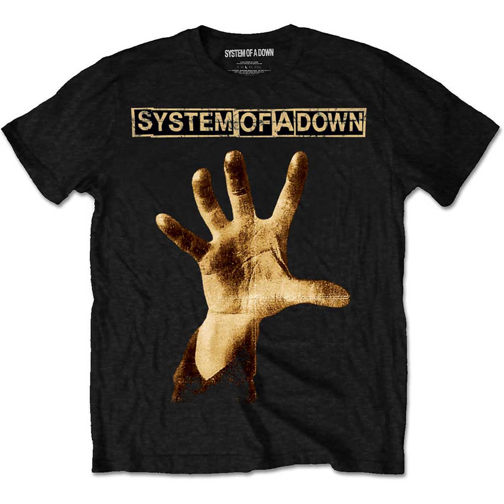 System Of A Down Unisex T-Shirt: Hand T-Shirt