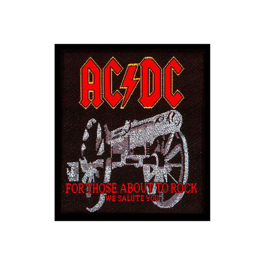 AC/DC Standard Patch: For those about to Rock (Loose) Standaard patch