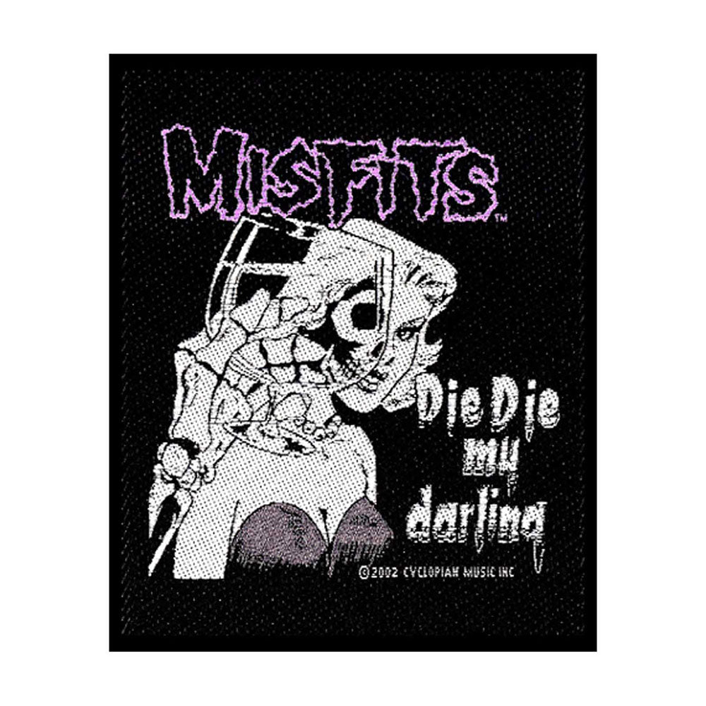 Misfits Standard Patch: Die Die my Darling (Loose) Standaard patch