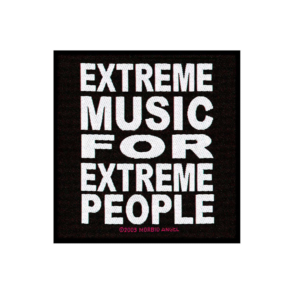 Morbid Angel Standard Patch: Extreme Music (Loose) Standaard patch