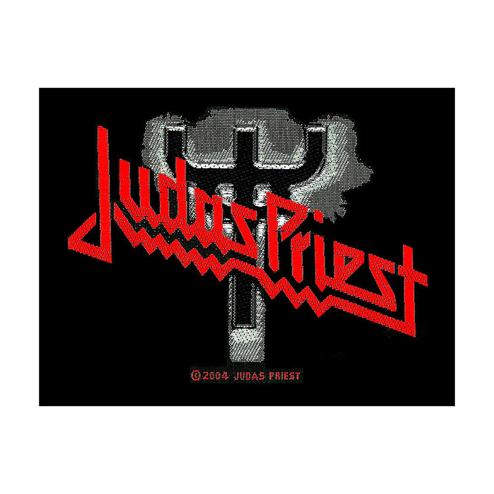 Judas Priest Standard Patch: Logo/Fork (Loose) Standaard patch