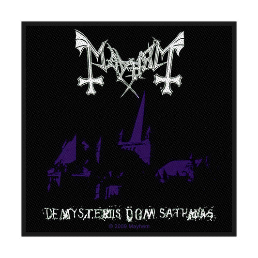 Mayhem Standard Patch: De Mysteriis Dom Sathanas (Loose) Standaard patch