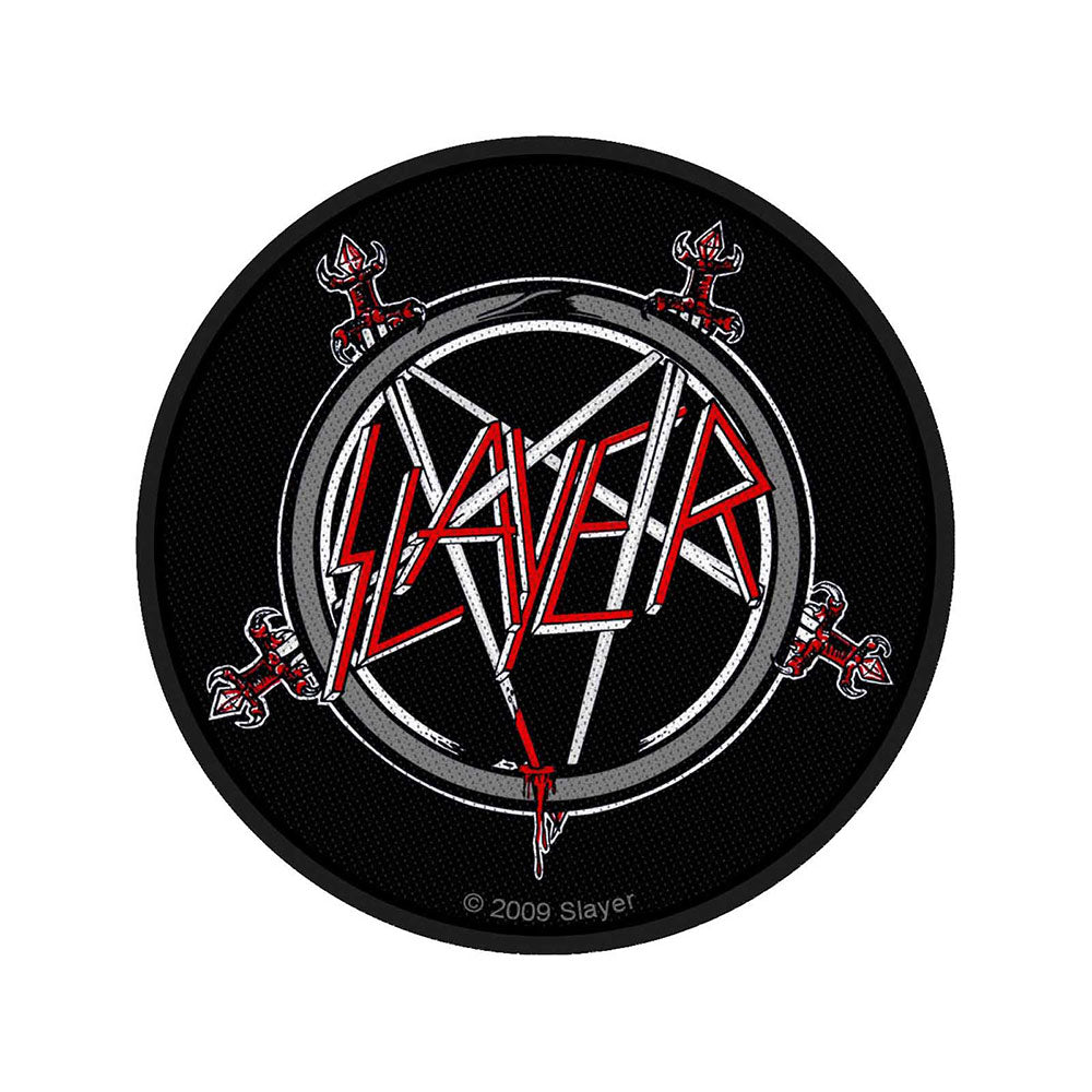 Slayer Standard Patch: Pentagram (Loose) Standaard patch