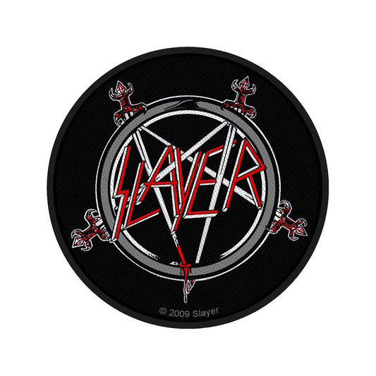Slayer Standard Patch: Pentagram (Loose) Standaard patch