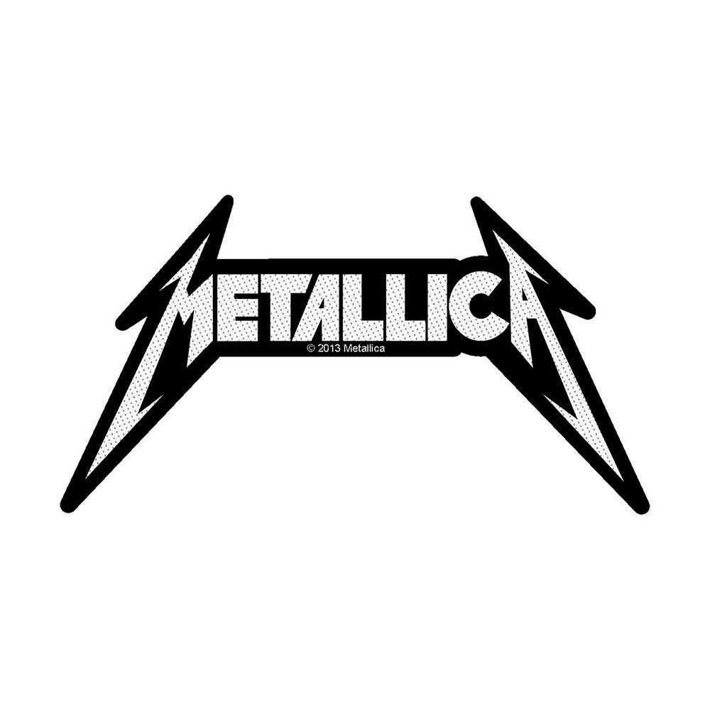 Metallica Standard Patch: Shaped Logo (Loose) Standaard patch