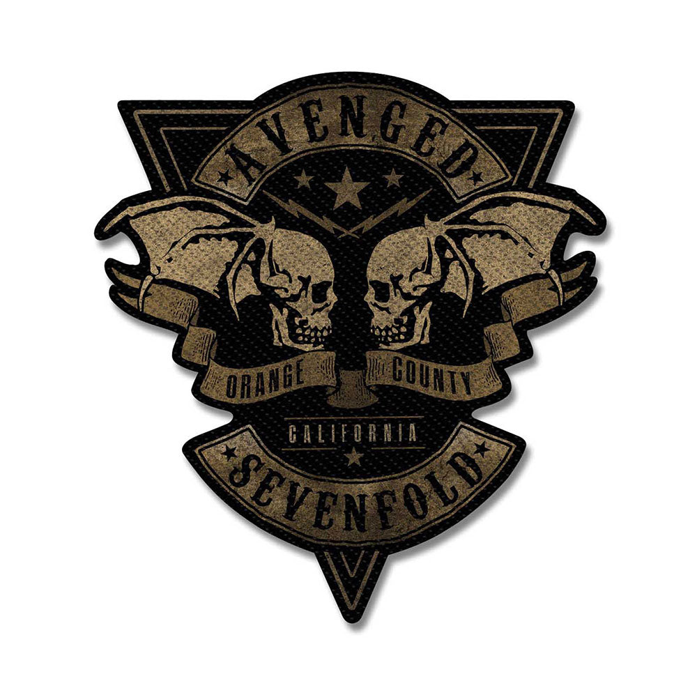 Avenged Sevenfold Standard Patch: Orange County Cut-Out (Loose) Standaard patch